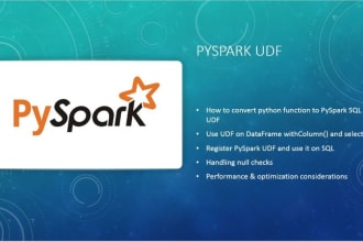 create spark jobs using pyspark