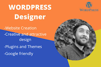 create any kind of wordpress website and cms developer