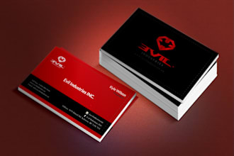 design clean  business card just 24 hours