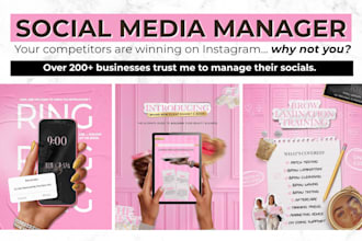 be your virtual assistant for instagram and SMM