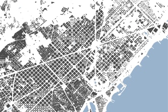 create a city map of high quality