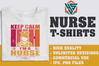 create high quality nurse t shirt designs