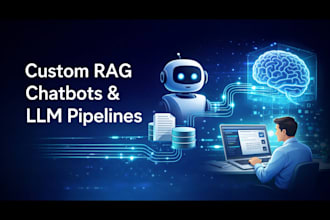 build a custom rag chatbot or llm pipeline for your business
