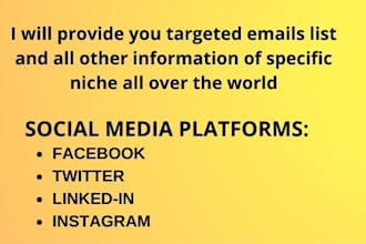 search verified bulk email lead and other details