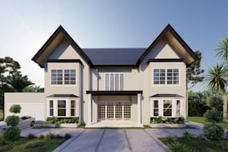 do 3d exterior design architecture