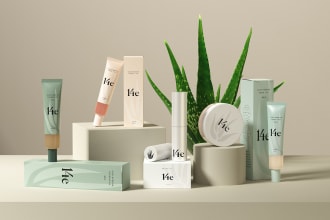 do a cosmetic label design for your brand
