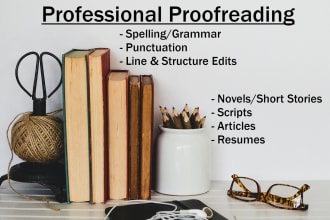 professionally proofread your work