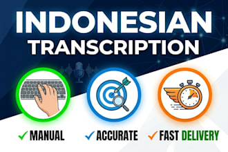 transcribe bahasa indonesia audio or video transcription