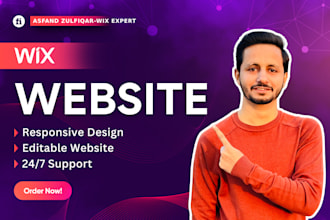 develop wix website design, build wix website redesign wix ecommerce website