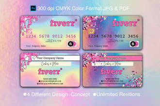 do holographic luxury business card design