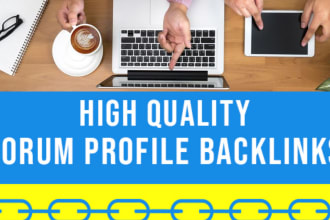 forum profiles dofollow backlinks from high quality forums
