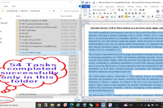 do scientific writing, case study, literature survey, and summaries