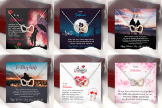 design winning message card, necklaces for shineon, gearbubble