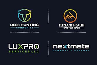 do custom unique business logo design