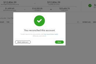 clean up and reconcile your messy books, quickbooks online