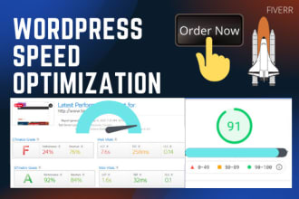 do wordpress speed optimization and increase your page speed