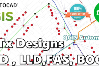 do expert ftth design lld, hld, boq services and fas