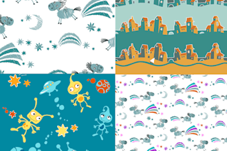 make a unique pattern design