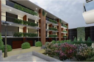 create interior and exterior 3d architectural renderings