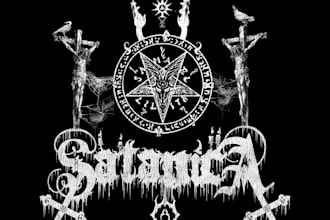 do black metal logo sigils shirts designs