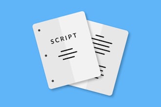 write your professional short video script