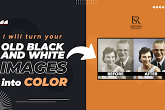 colorize your old black and white photos beautifully
