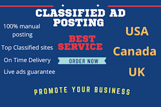 do classified ad posting in top classified submission sites