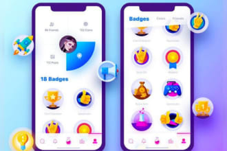 do iphone, pc, android professional app icon for you