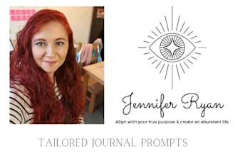 send you journal prompts for wellness and mindset