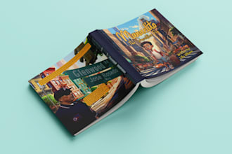 do children book formatting and layout design