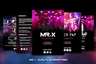 design epk, media kit, press kit, speaker kit, one sheet