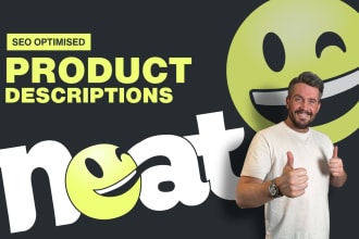 write professional product descriptions for shopify