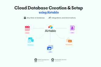 create any kind of database using airtable