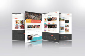 create charity, ngo non profit donation website