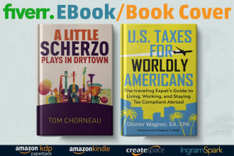 design professional book cover, e book cover, amazon cover, kindle paperback