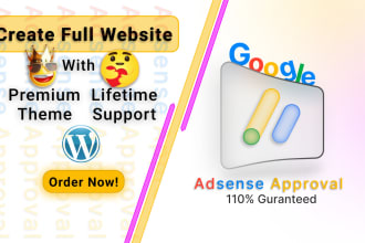 launch your website for google adsense approval