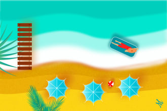 do any illustration work in adobe illustrator