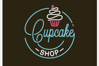 make a beautiful bakery logo design for you