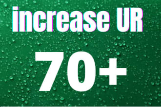 increase url rating ahrefs ur to 70 plus fast
