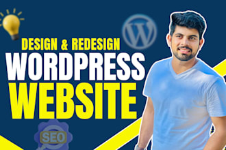 be your wordpress developer, elementor pro expert, divi expert