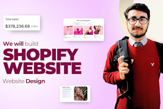 branded shopify website design