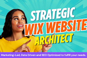 design a complete wix website with SEO