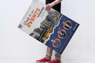 create corporate, promotional dl flyer, film poster and banner