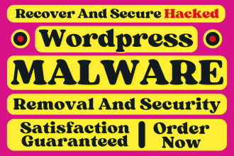 do wordpress malware removal and wordpress security service
