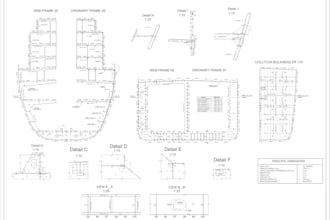 do professional 3d design and construction drawing