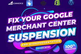 fix your google merchant center suspension