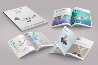 design catalog, company profile and annual report