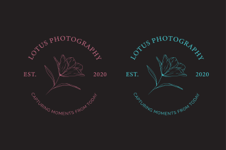 design hand drawn botanical floral logo
