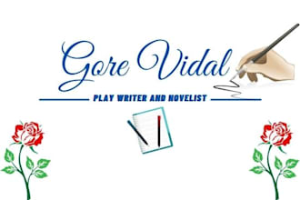create an awesome  free author logo
