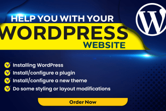 help you with your wordpress website